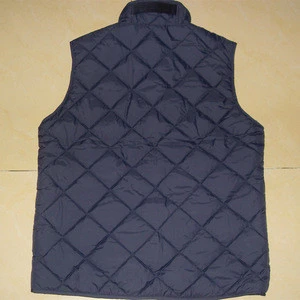 Men&#039;s diamond quilted vest gilet waistcoat