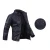 Import Mens Leather Zipper Locomotive Leather Jacket Collar Leisure Jacket from China