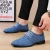 Import Mens Oversized  Breathable Pointed Canvas Shoes Formal Mens Shoes Business Casual Shoes from China