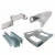 Import metal shelf support pole mount wall hanging solar panel ceiling light mounting monitor computer bracket from China