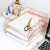 Import Metal stackable rose gold desk A4 file tray magazine document organizer for office and home from China