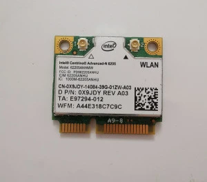 Mini PCI-E Intel WiFi Link internal network card 6205 Centrino Advanced-N 6205 for DELL PART 0X9JDY
