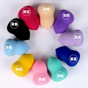 Mini teardrop or gourd Shaped Smooth soft Beauty  Makeup Foundation Sponge Cosmetic Powder puff for  gifts