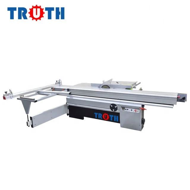 MJ6132TY woodwork machine electric double blade 10 wood cutting precision table saw panel saw used digital  sliding table saw
