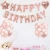 Import mlml Happy Birthday Banner Balloon Party Rose Gold Balloons Confetti Balloons Foiled Tassel Garland Star from China