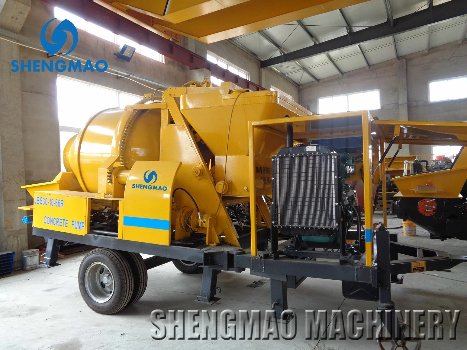 Mobile Mini Concrete Mixer with Pump for Sale Agent wanted for Middle East and Africa Markets