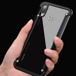 Mobile Phone Accessories With Air Cushion Aluminum Metal Cover Case For Huawei Honor Play