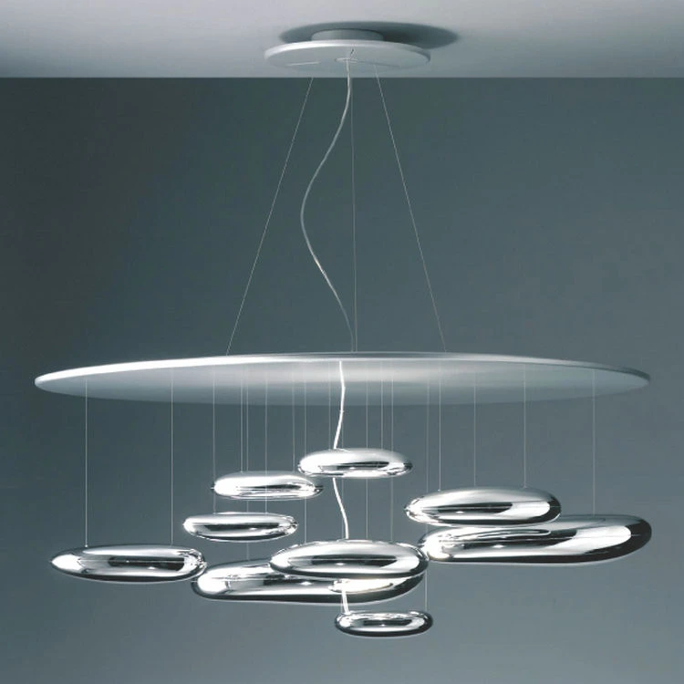 Modern Chandelier Metal Aluminum Pendant Lamp