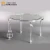 Import Modern clear acrylic custom furniture for dining table from China