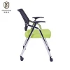 Modern fashionable mesh ergonomic chair foldable school training chairs conference room stackable staff training office chair