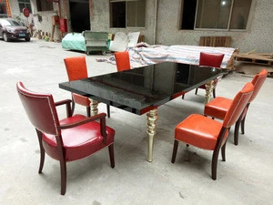 modern fast food restaurant dining table chair set