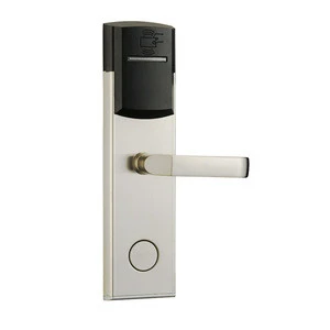 Modern hotel electronic rfid card lock with T5577 check in and check out software