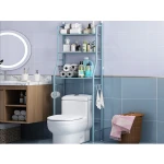 Modern Metal Home Shelf Bathroom Stainless Steel 304 Bathroom Toilet  Storage Rack 3 Layer