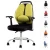 Import modern  office chair high back ergonomic  office chair with headrest from China