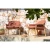 Import Modern outdoor wooden armchairs leisure teak garden chairs from China