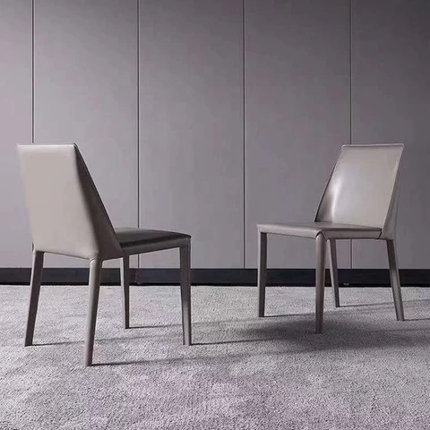 modern simple design leather dining chairs the latest dining room sets