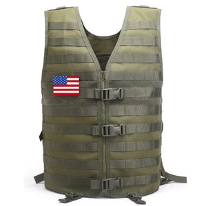 Molle Light Weight Camouflage Tactical Hunting Vest For Outdoor Hunting
