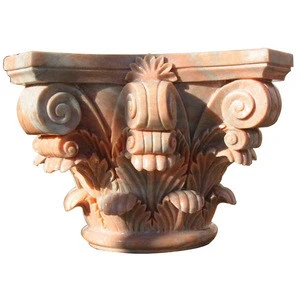 Morden luxury natural marble decoration house pillar designs for building materials from  china