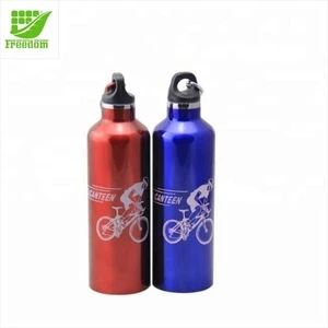 Most Popular Give Away Top Quality Logo Custom Aluminum Sport Water Bottle