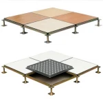 most popular hpl pvc raised access floor with strings and pedestal
