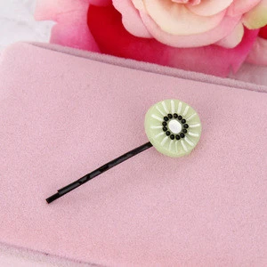 Most Welcomed Hair Bobby Pin Childrens Hair Accessories Fruit Hairpin Hair Side Clip for Kids  Wholesale