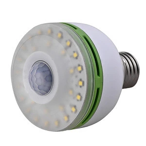 Motion night light cheap pir sensor led bulb for Outdoor Indoor