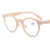 Import MS-797 Hot selling stock Italian fashion round readers eyeglasses frames colorful reading glasses for women men CE from China