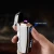 Import Multi function USB charging cigarette lighter creative four in one wine open double arc wind proof lighter from China