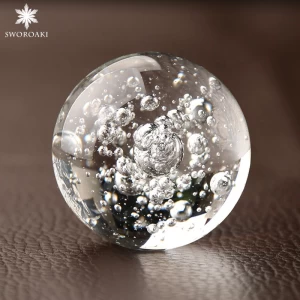 Multi-number complete crystal bubble ball ornaments glass ball creative gifts rockery pool water ball accessories