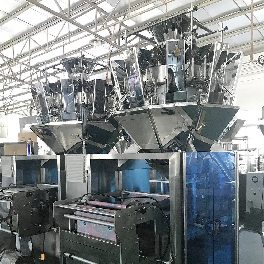 Multi-Purpose Apricot Barley Raisin Pistachio Roasted Peanut Packaging Packing Machine For Nuts