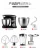 Import multifunction food mixers with juicer and meat grinder blender and mixer from China