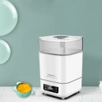 Multiple function electric baby bottle sterilization equipment  with touch button and LCD screen