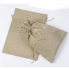 Natural Color Burlap Bag with Drawstring Closure for Arts & Crafts Projects, Gift Packaging, Presents, Snacks & Jewelry