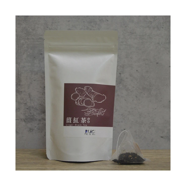 Natural Healthy Organic Ginger Black Tea Taiwan Bagged Tea