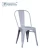 Import Navy Blue Outdoor metal stackable dinning chair,Metal chair in powder coating,Vintage metal bar chair from China