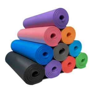 NBR yoga mat widened and thickened dance fitness exercise mat 10mm yoga mat