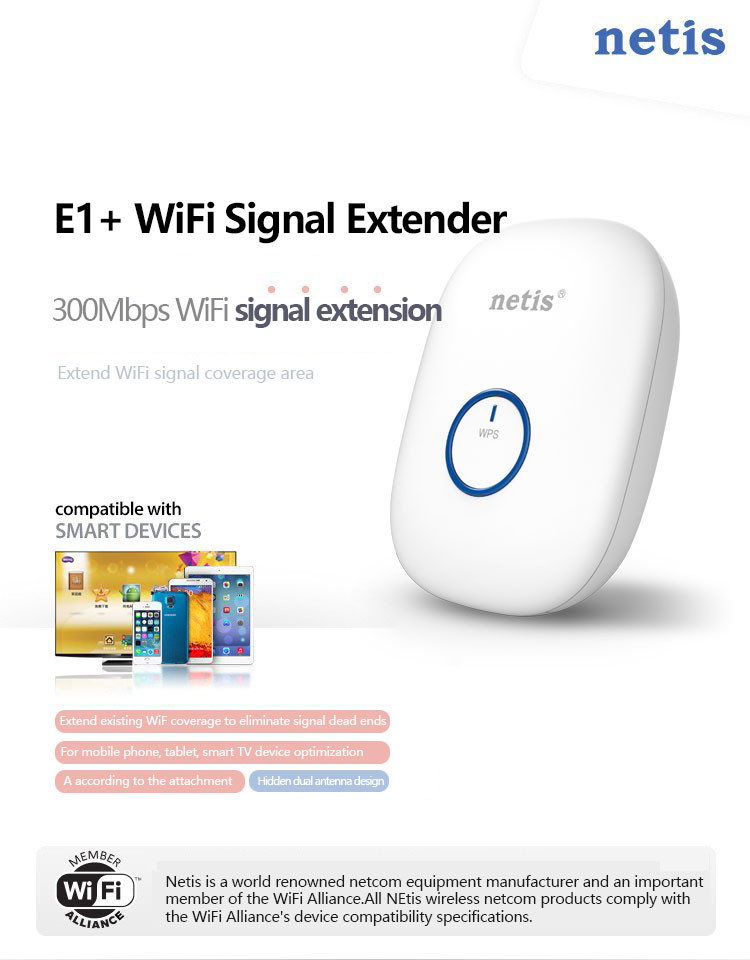 Netis Booster Buy Netis E1 Movable Wifi Blast Repeater Wireless Range Outdoor Range ...