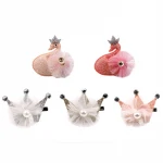 New 2021 Pearl Hairgrip Alloy Alligator Hair Clips for Glitter Hairclip Baby