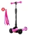 Import new 3 wheel kids kick scooter adjustable children foot scooter with big step from China