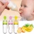Import New Arrival BPA Free Mamadeira biberones squeezable baby feeding bottle With silicone Spoon from China