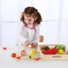 New Arrival Hot Selling Kids Wooden Toys Children Wooden Kitchen Fresh Fruits Toys