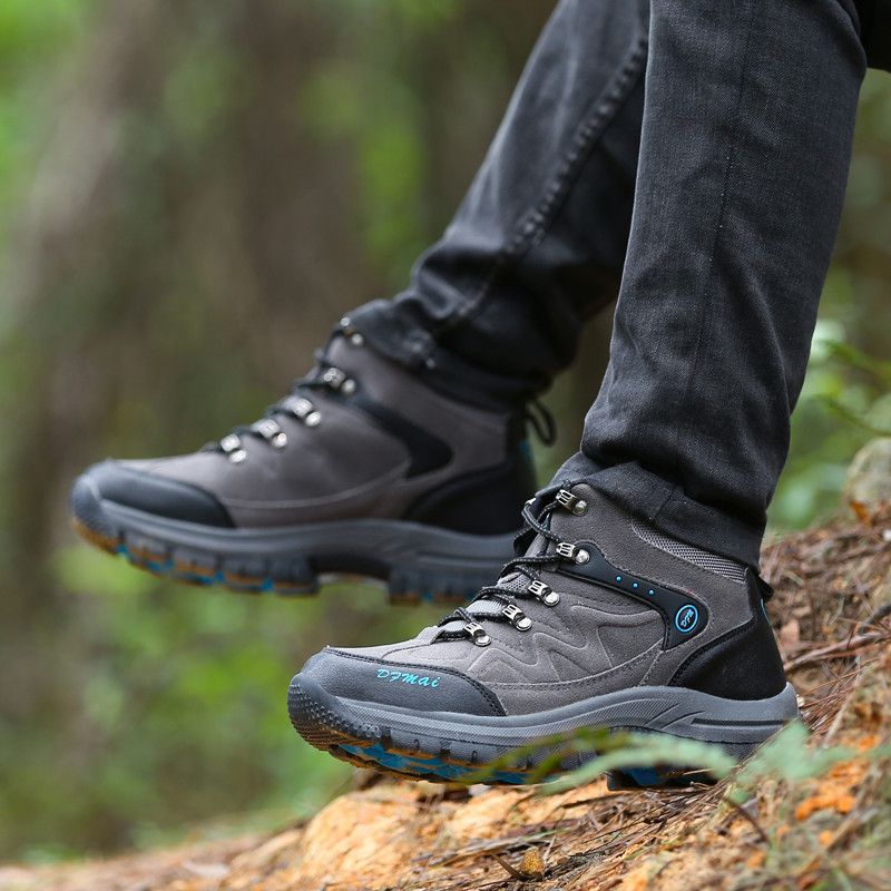New Arrival large High Cut Ankle Boots Outdoor Hiking unisex Shoes
