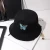 Import New autumn fisherman hat female leisure all-match sunscreen display face small shade butterfly print bucket hat from China