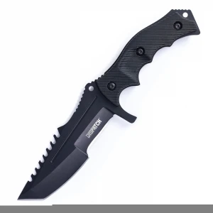 New Blade Hunting Survival Outdoor Fixed Blade Knife Stainless Steel Blade Red Electrophoresis Knife knives