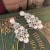 Import New bride hair accessories pearl corona set for wedding from China