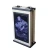 Import new business idea wet umbrella machine with long screen advertising machine from China