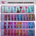 new cheap promotion plastic cute cartoon animal baby hair jewelry