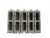 New condition semi automatic   fly ash concrete hollow brick mold machine for construction build