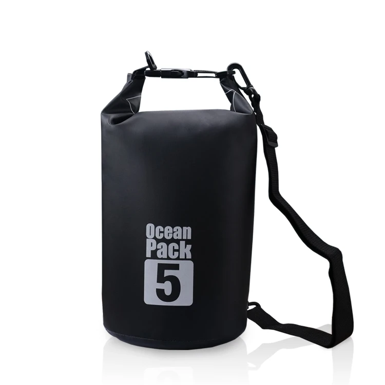 New Custom Logo Waterproof Ocean Pack Outdoor  Lightweight Camping Tarpaulin Drybag Dry Sack