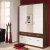 Import new design custom modern wooden wardrobe amoires wood bedroom furniture wardrobe from China